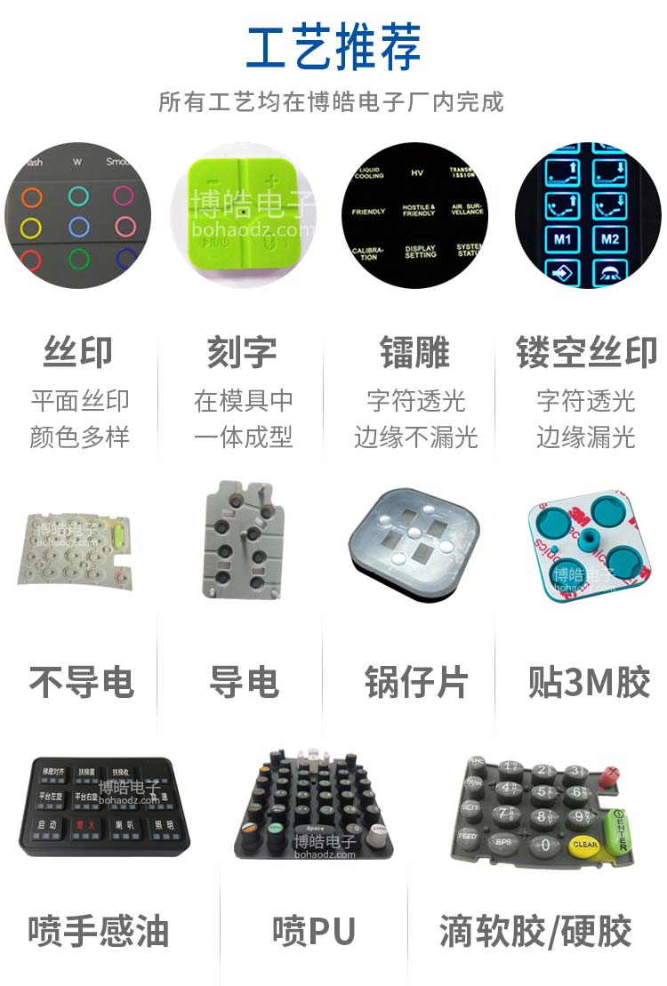 導(dǎo)電硅膠按鍵
