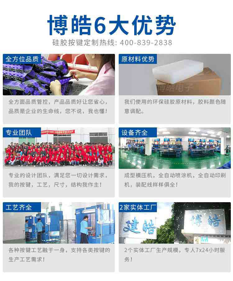 硅膠按鍵工廠