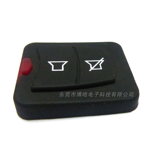 導(dǎo)電汽車(chē)防盜遙控器硅膠按鍵——絲印工藝