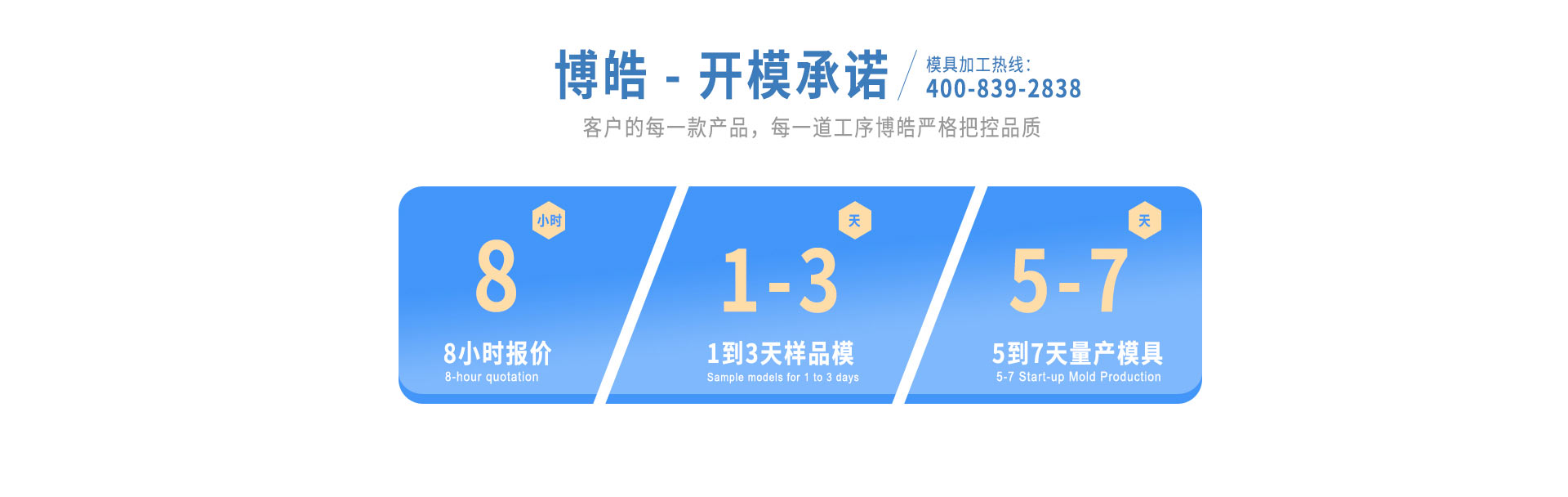 博皓開模承諾